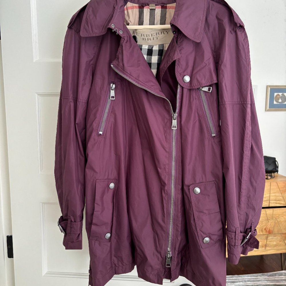Burberry Brit raincoat size US 12